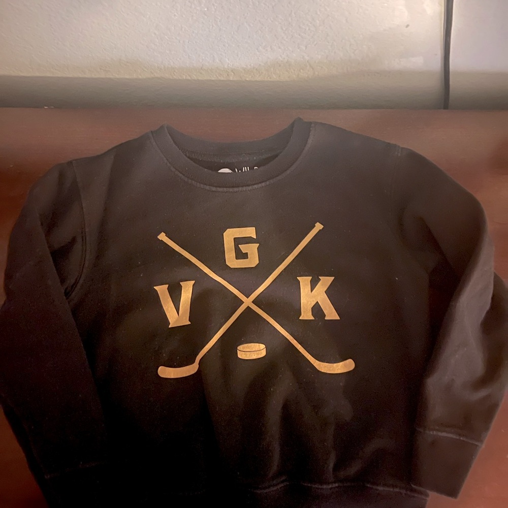 VGK KNIGHTS CREWNECK KIDS BY WILD IS CALLING SIZE 5/6